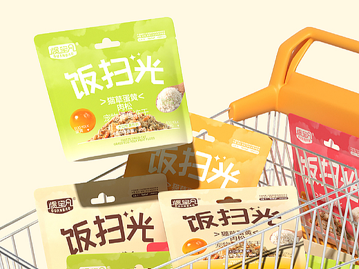 【惯宝×南禾】宠物冻干包装设计|宠物零食包装设计