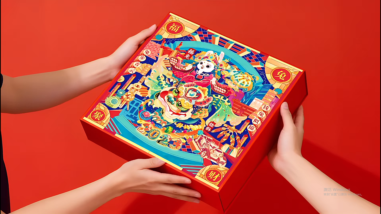 AI短片 |非遗礼盒分享 |《非遗兔儿爷》（图ZNDAzODM4Mjgw） - AI作品 - 站酷设计师轩大拾羊原创素材 - 站酷ZCOOL