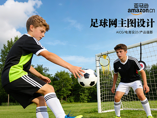 足球网/电商设计/亚马逊主图/AICG/跨境电商/平面设计