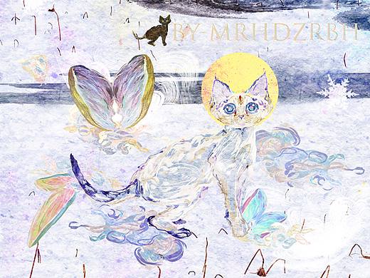 《春雪夢(mèng)核?殼》（個(gè)人主頁(yè)-ZNzMyODIzMTY=） - 藝術(shù)插畫(huà) - 站酷設(shè)計(jì)師美如畫(huà)的中二病原創(chuàng)素材 - 站酷ZCOOL