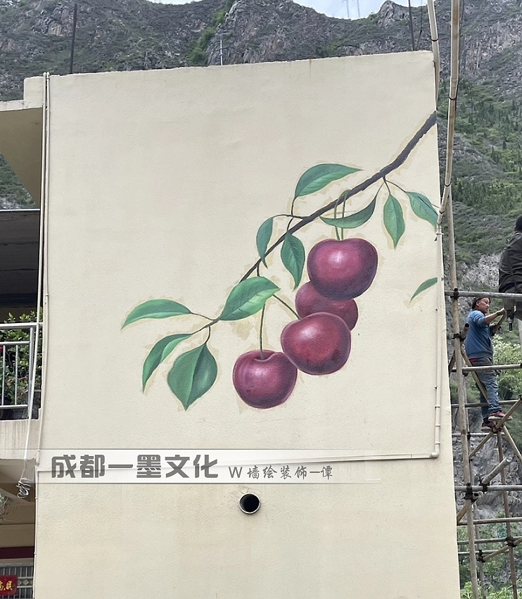 成都墙绘 国画山水 国画 水墨画 中式墙绘 墙绘国画（图ZNDAzODQ3NjAw） - 绘画 - 站酷设计师墙绘壁画原创素材 - 站酷ZCOOL