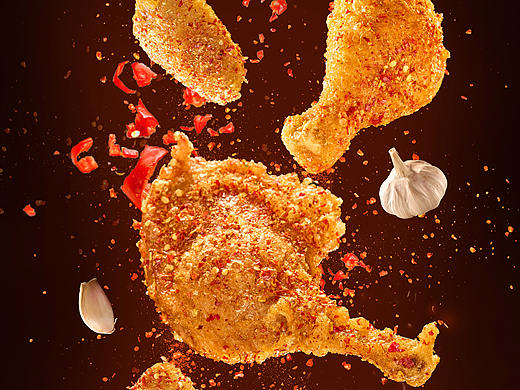 啃唔鸭｜古法炸鸭｜美食摄影