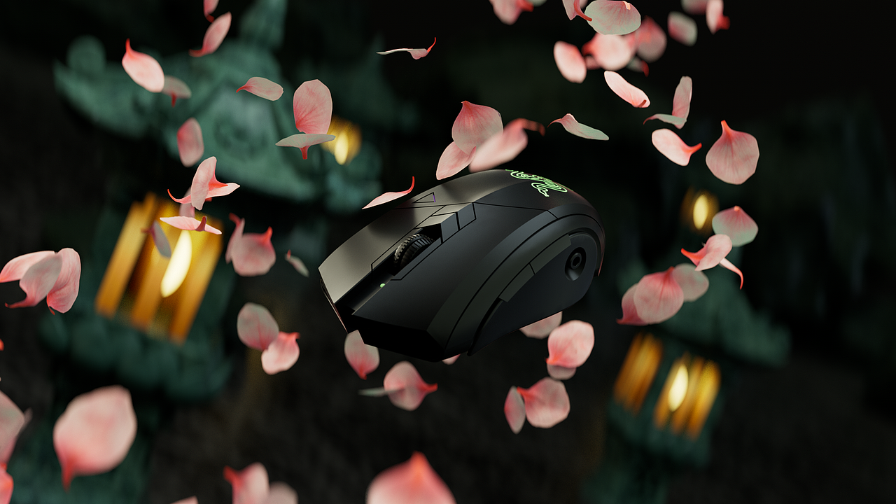 雷蛇鼠标产品渲染（图ZNDAzODUyODIw） - 产品 - 站酷设计师wo不是糕手原创素材 - 站酷ZCOOL