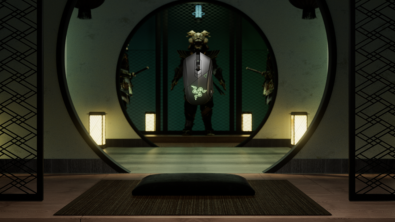 雷蛇鼠标产品渲染（图ZNDAzODUyODEy） - 产品 - 站酷设计师wo不是糕手原创素材 - 站酷ZCOOL