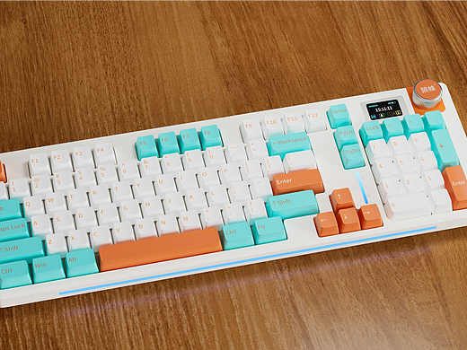 狼蛛机械键盘产品动画