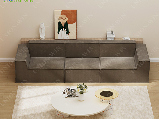 可拼接压缩沙发建模/渲染及主图