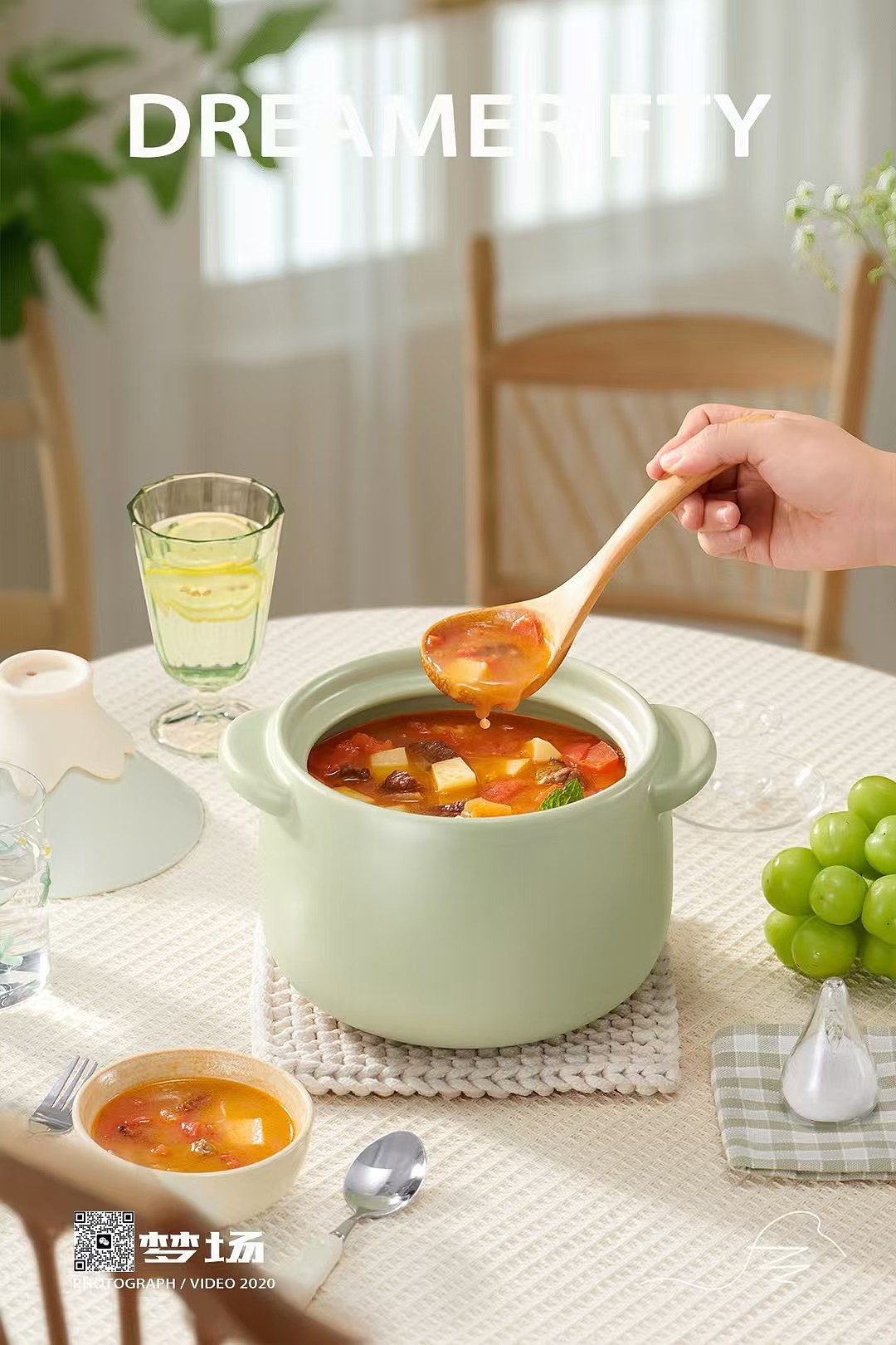 锅具摄影 | 悦味砂锅 ✖ 绘梦场DREAMERFTY（图ZNDAzODU1NzYw） - 产品摄影 - 站酷设计师绘梦场原创素材 - 站酷ZCOOL