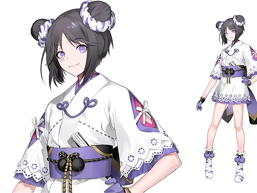 3dmax-二次元和服少女角色建模教程。3dmax建模基础