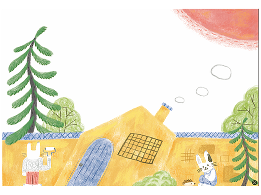 为《儿童文学》3月刊绘制的作品（个人主页-ZNzMyODM4NDg=） - 儿童插画 - 站酷设计师Takk111原创素材 - 站酷ZCOOL