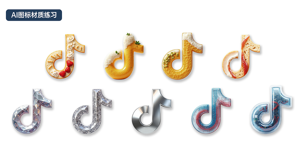 第二课 图标材质练习（图ZNDAzODY1MTY0） - 图标 - 站酷设计师藜憬原创素材 - 站酷ZCOOL