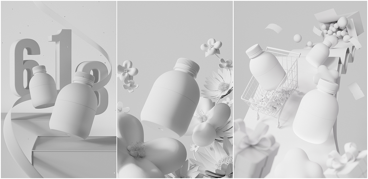 Wonderlab 2025 品牌静态主视觉 KV|3D 渲染合集(图ZNDAzODY1MTky) - 产品 - 站酷设计师xxxjacky原创素材 - 站酷ZCOOL