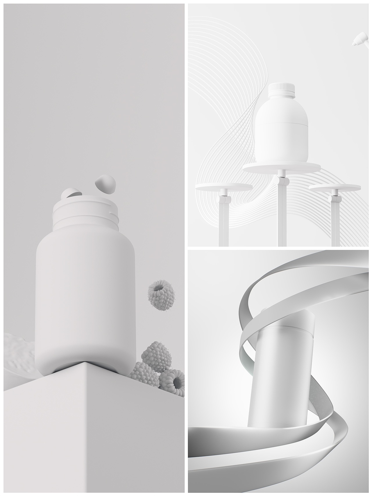 Wonderlab 2025 品牌静态主视觉 KV｜3D 渲染合集（图ZNDAzODY1MzEy） - 产品 - 站酷设计师xxxjacky原创素材 - 站酷ZCOOL