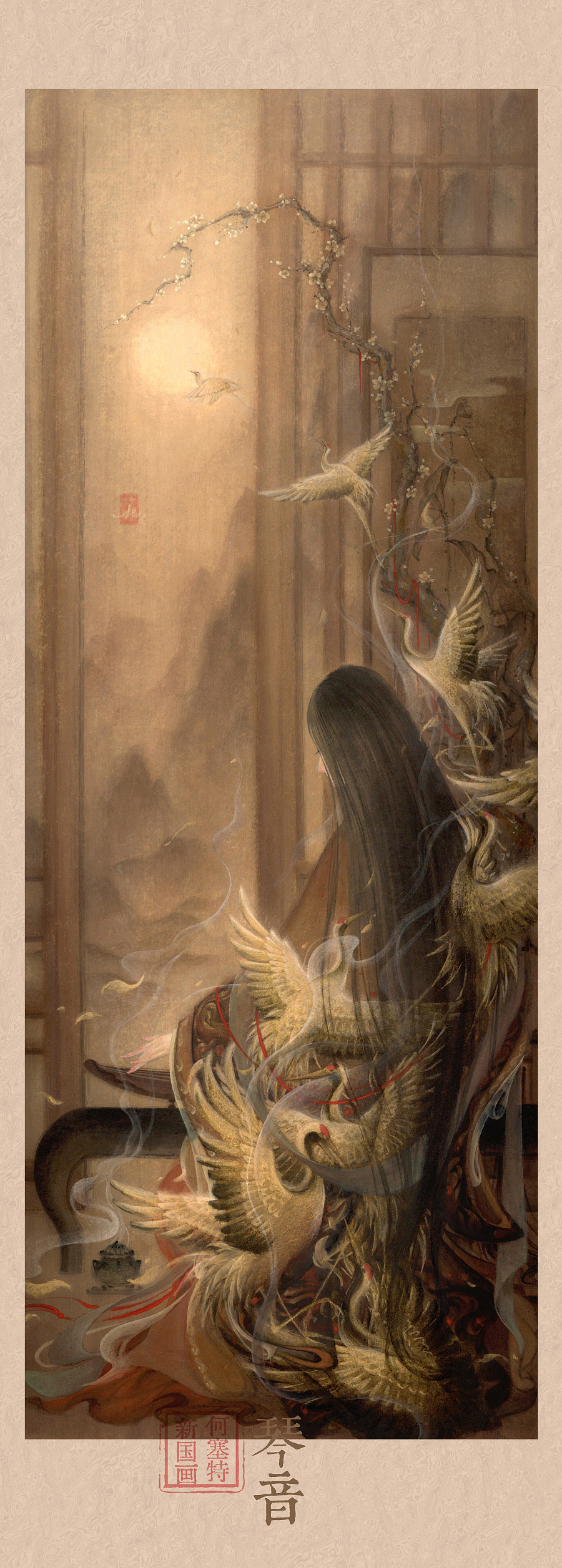 【何塞特“新国画”出海】联合国世界邮票中国文化艺术（图ZNDAzODY4NDY0） - 绘画 - 站酷设计师何塞特Herset原创素材 - 站酷ZCOOL