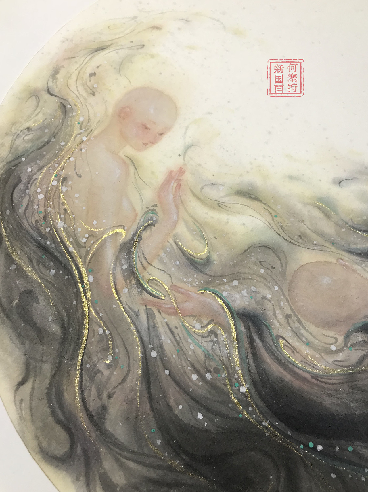 【何塞特“新国画”出海】联合国世界邮票中国文化艺术（图ZNDAzODcwMzI4） - 绘画 - 站酷设计师何塞特Herset原创素材 - 站酷ZCOOL