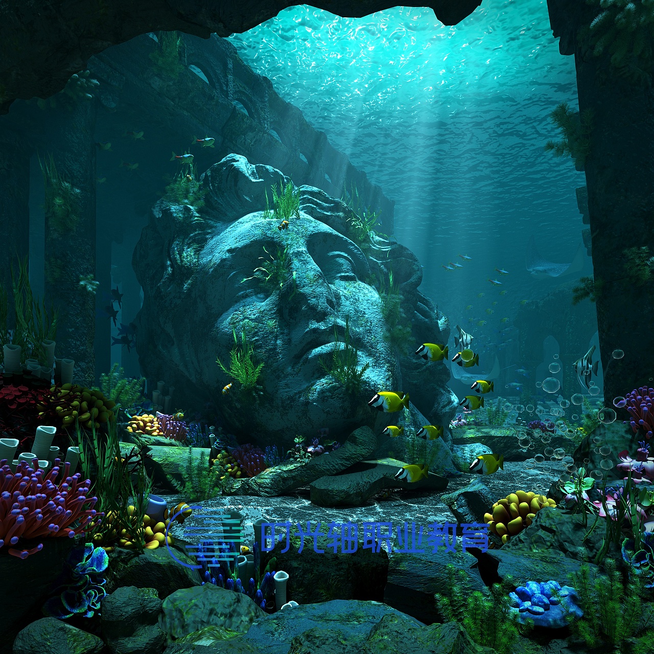 山西时光轴——海底制作（图ZNDAzODkzMTQw） - 场景 - 站酷设计师时光轴孙老师原创素材 - 站酷ZCOOL