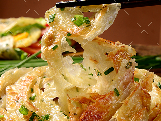 金丝手抓饼葱油饼产品拍摄|电商美食摄影|×郑州密斯杨