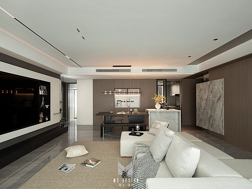 陌上设计｜165㎡绿城春知海棠精装改造