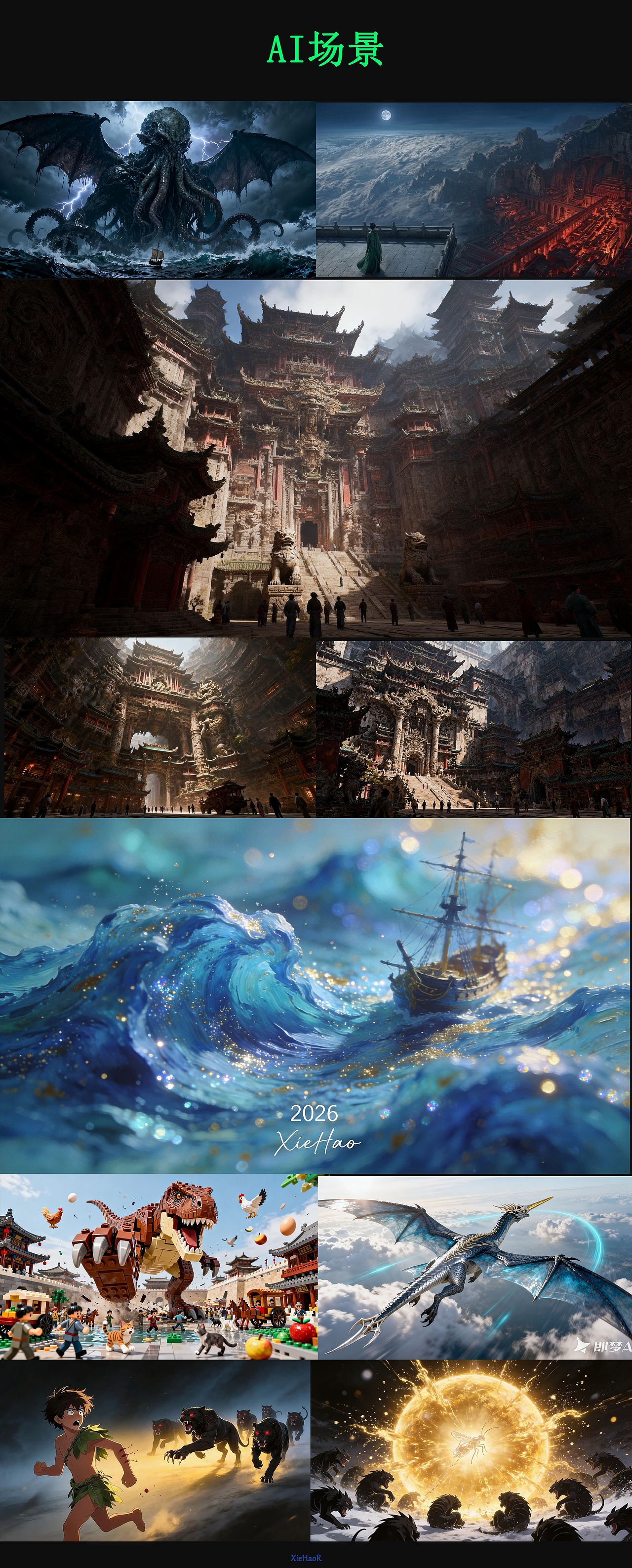 一些个人的AI作品集（图ZNDAzODk5ODMy） - AI作品 - 站酷设计师XieHaoR原创素材 - 站酷ZCOOL