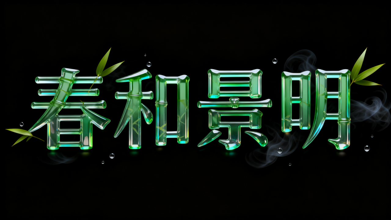 免提示词！7款爆火春日字体一键出图（图ZMTU0Njg5MjA=） - 教程 - 站酷设计师设计芯人类原创素材 - 站酷ZCOOL