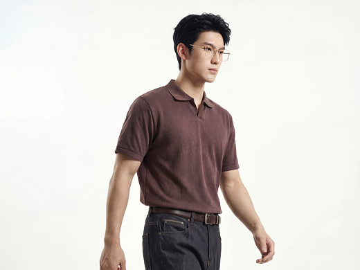 棉田品牌AI生成 Ai摄影 polo衫Ai生成 Ai电商图生成