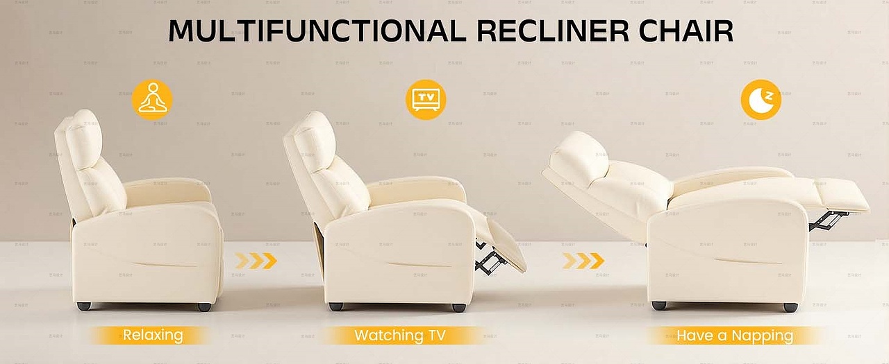 家居用品 米白椅子-Amazon亚马逊主副图A+设计案例（图ZNDAzOTExNjEy） - 电商 - 站酷设计师亚马逊设计工作室原创素材 - 站酷ZCOOL