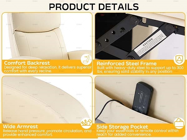 家居用品 米白椅子-Amazon亚马逊主副图A+设计案例（图ZNDAzOTExNjQw） - 电商 - 站酷设计师亚马逊设计工作室原创素材 - 站酷ZCOOL