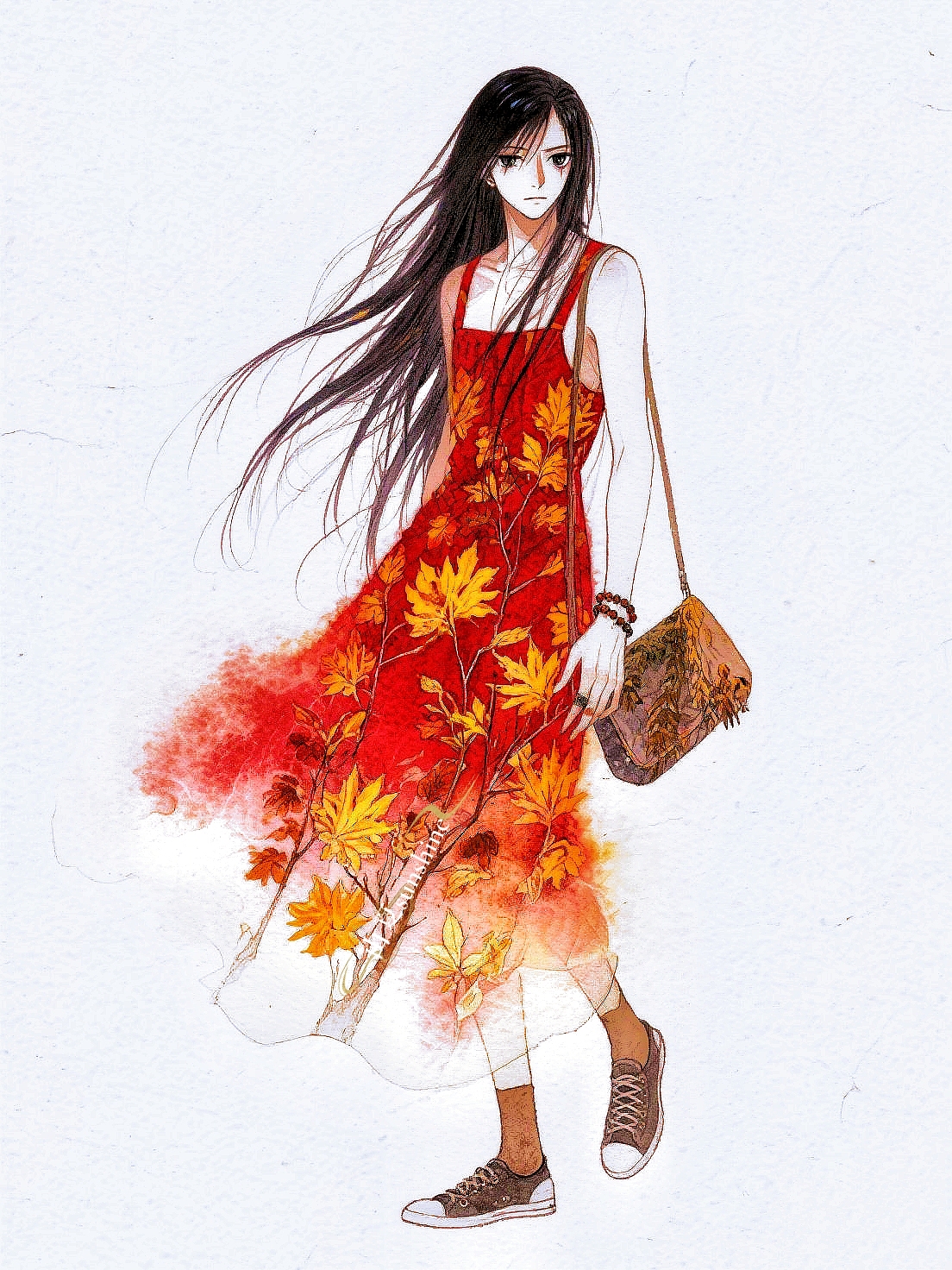 他说你任何为人称道的美丽，不及他第一次遇见你（图ZNDAzOTIzMDc2） - 艺术插画 - 站酷设计师山夏SUNSHINE原创素材 - 站酷ZCOOL