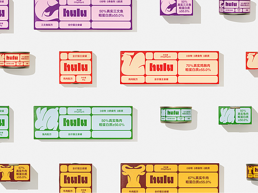 hulu呼噜 | 宠物食品 品牌设计 包装设计