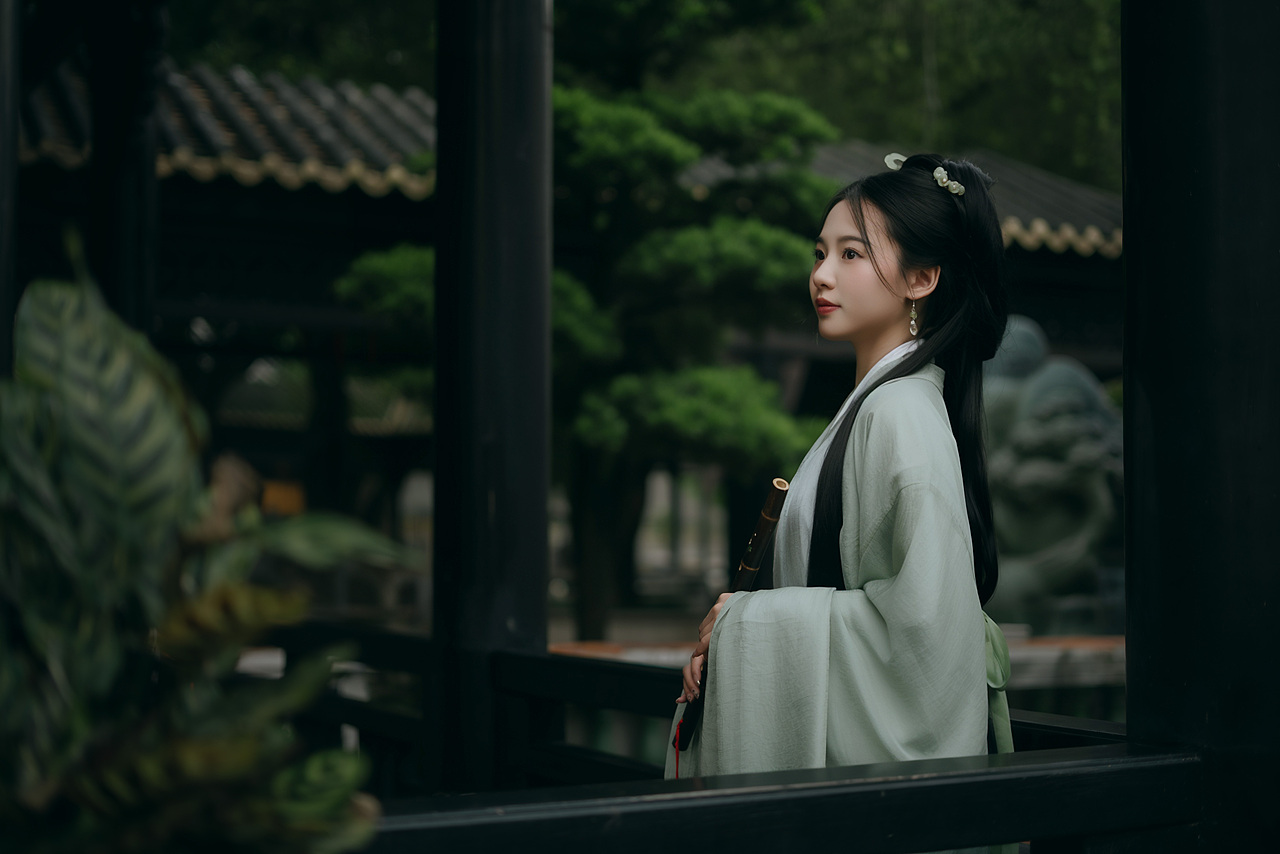 清冷风汉服写真（图ZNDAzOTMzNzI0） - 时尚/艺术摄影 - 站酷设计师摄影师森明原创素材 - 站酷ZCOOL