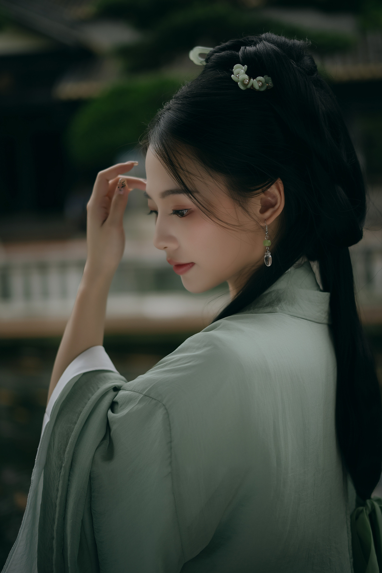 清冷风汉服写真（图ZNDAzOTMzNzYw） - 时尚/艺术摄影 - 站酷设计师摄影师森明原创素材 - 站酷ZCOOL