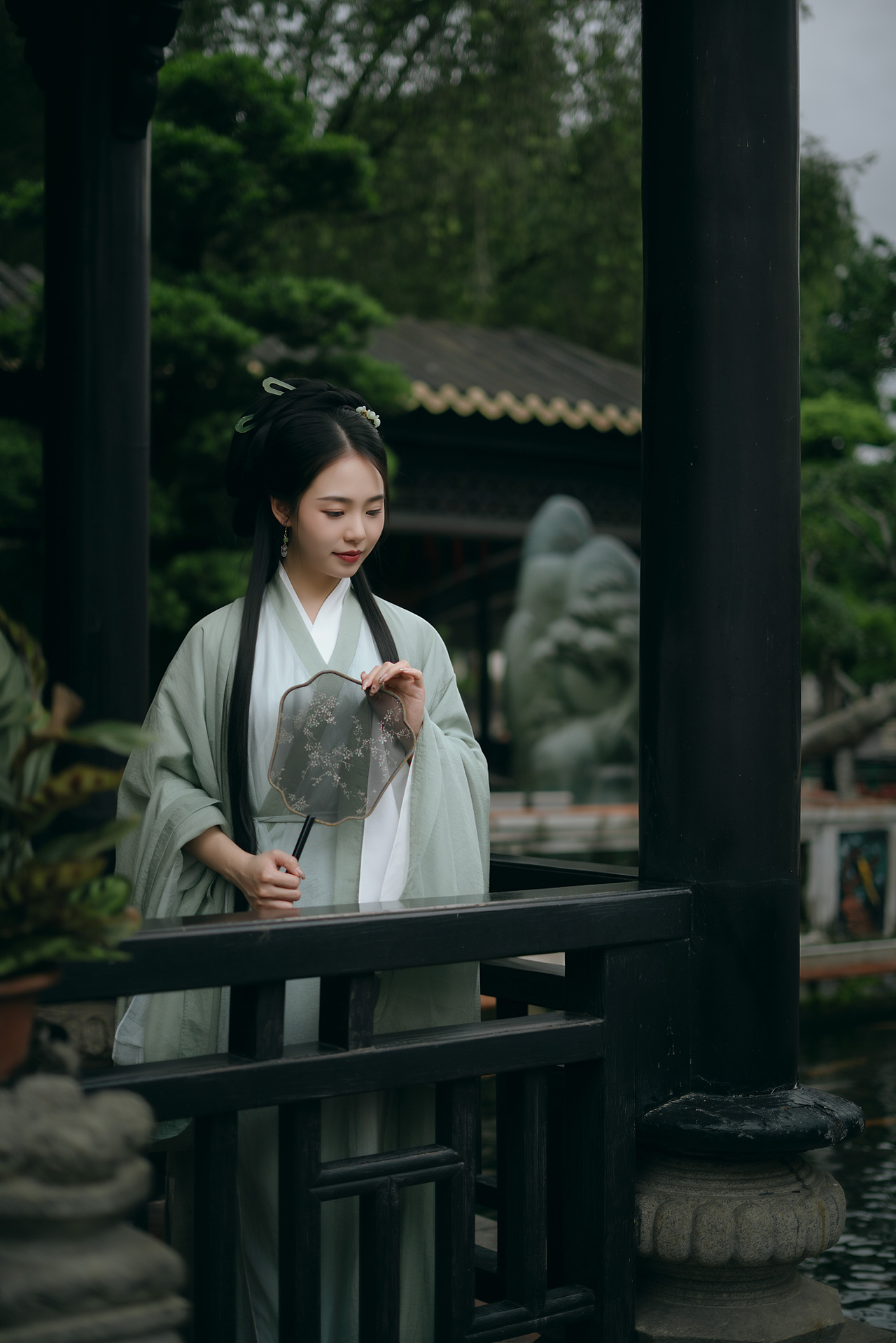 清冷风汉服写真（图ZNDAzOTMzNzY4） - 时尚/艺术摄影 - 站酷设计师摄影师森明原创素材 - 站酷ZCOOL