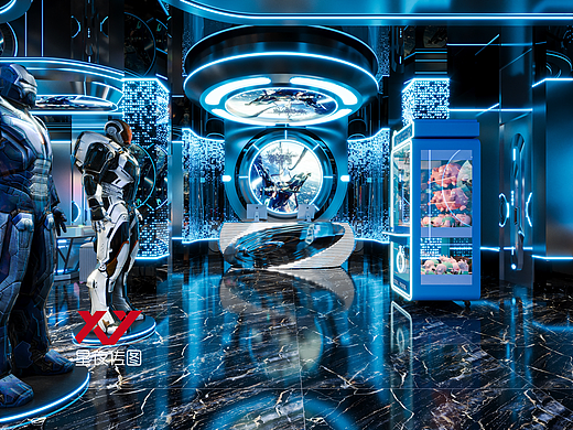 未来星际KTV丨赛博朋克沉浸式歌房