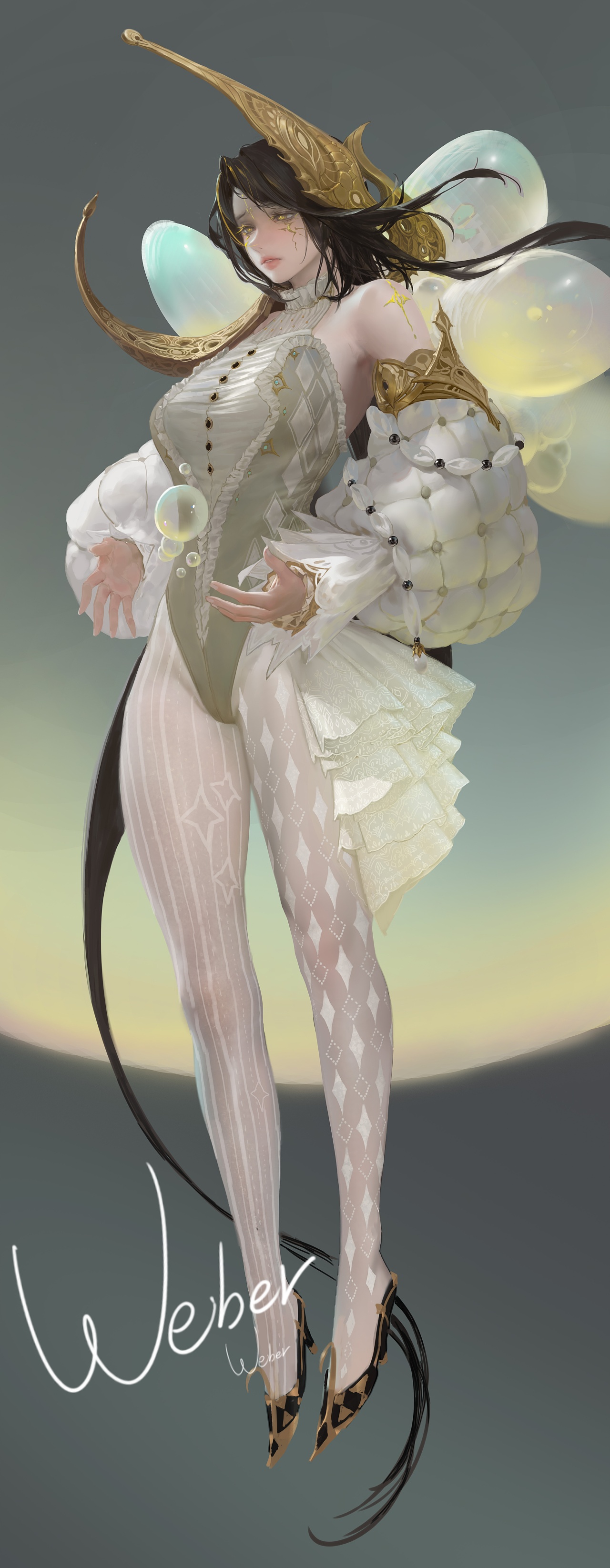 拾艺角色讲师Weber【琉璃】（图ZNDAzOTQ4ODg0） - 游戏原画 - 站酷设计师拾艺Weber老魏原创素材 - 站酷ZCOOL