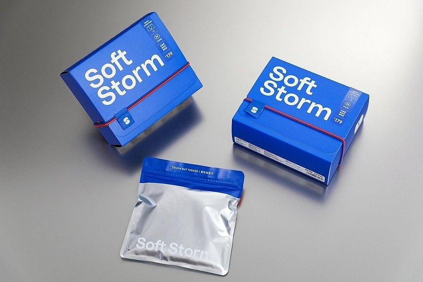 【橘鹿】Soft Storm贴身服饰品牌包装策划设计（图ZNDAzOTQ5MzY0） - 包装 - 站酷设计师橘鹿品牌全案设计原创素材 - 站酷ZCOOL