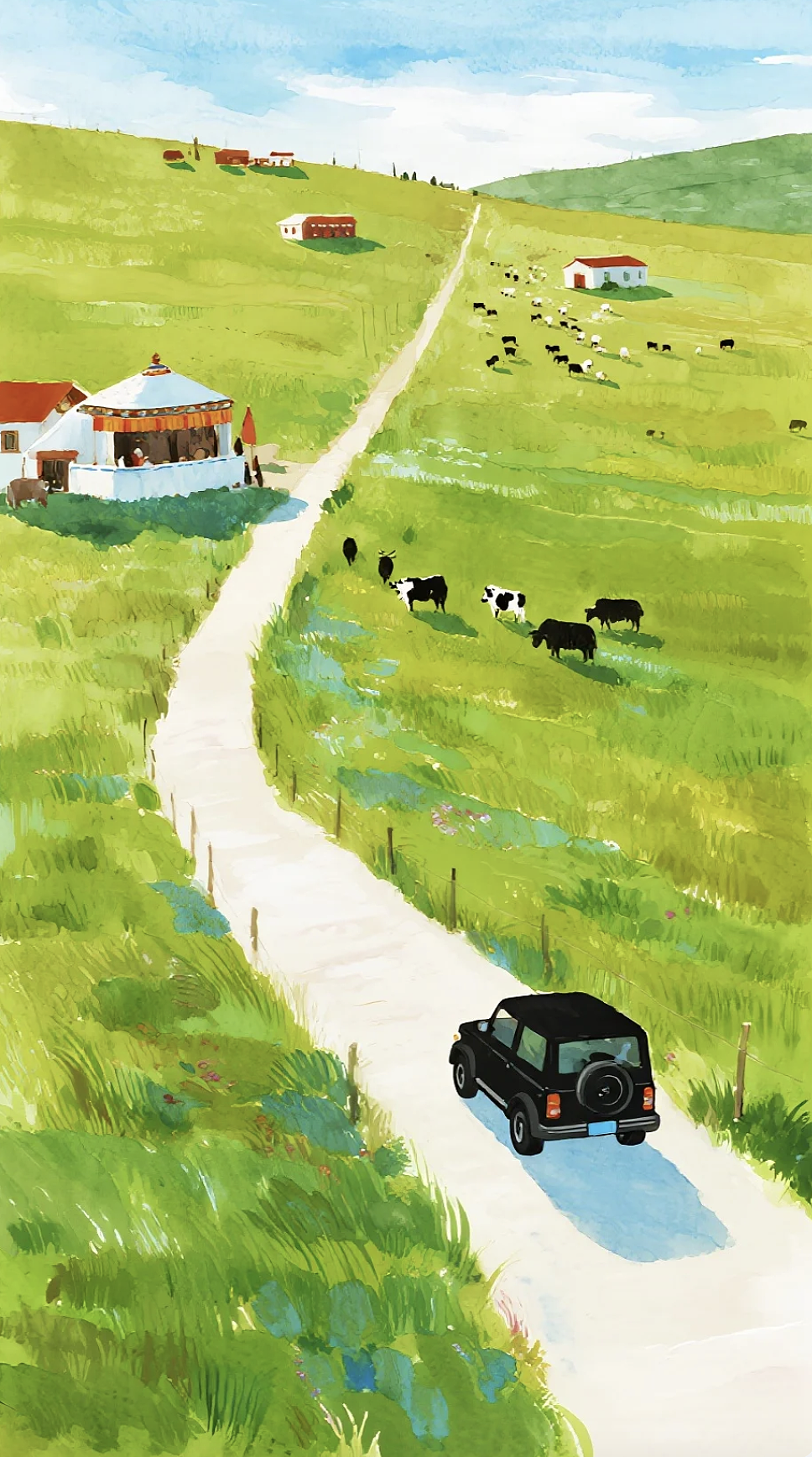 AI创作-治愈系列儿插（图ZNDAzOTQ5NzA4） - AI作品 - 站酷设计师低空飞行呀原创素材 - 站酷ZCOOL