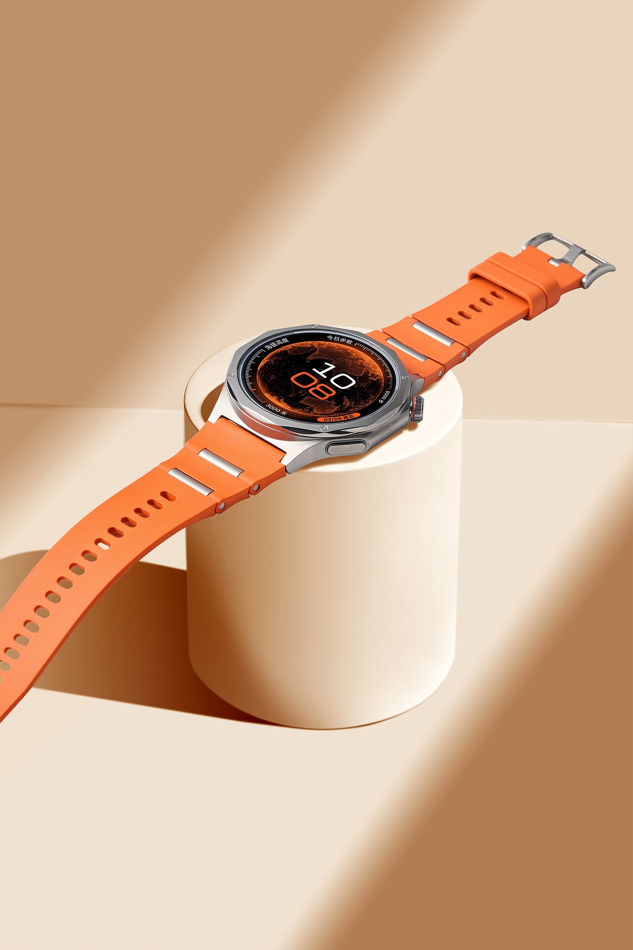 寰宇星橙：时尚与年轻的视觉体验，OPPO Watch X3（图ZNDAzOTUyMzky） - 产品摄影 - 站酷设计师幽之风原创素材 - 站酷ZCOOL