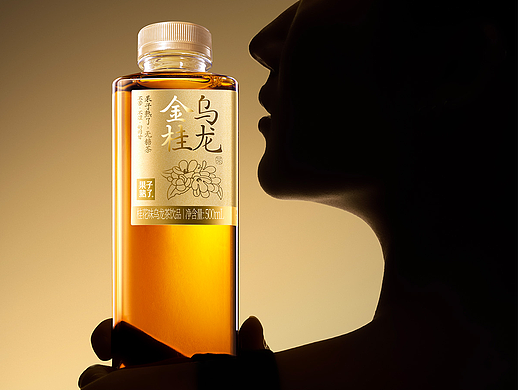 言物集 X 果子熟了|金桂乌龙茶广告氛围调性模特图精修