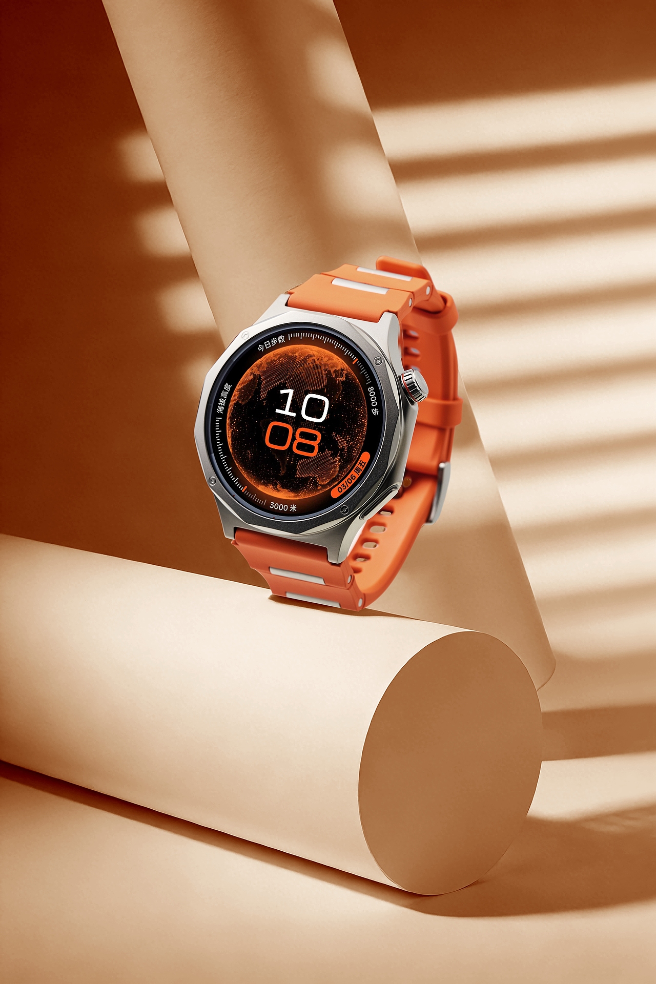 寰宇星橙：时尚与年轻的视觉体验，OPPO Watch X3（图ZNDAzOTUzODcy） - 产品摄影 - 站酷设计师幽之风原创素材 - 站酷ZCOOL