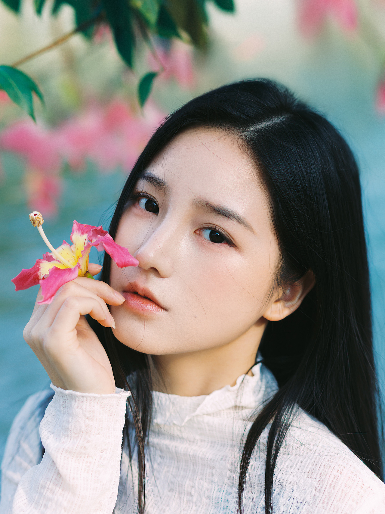 告诉我，冬天的花开了（图ZNDAzOTU0OTQ0） - 人像摄影 - 站酷设计师月海沫原创素材 - 站酷ZCOOL