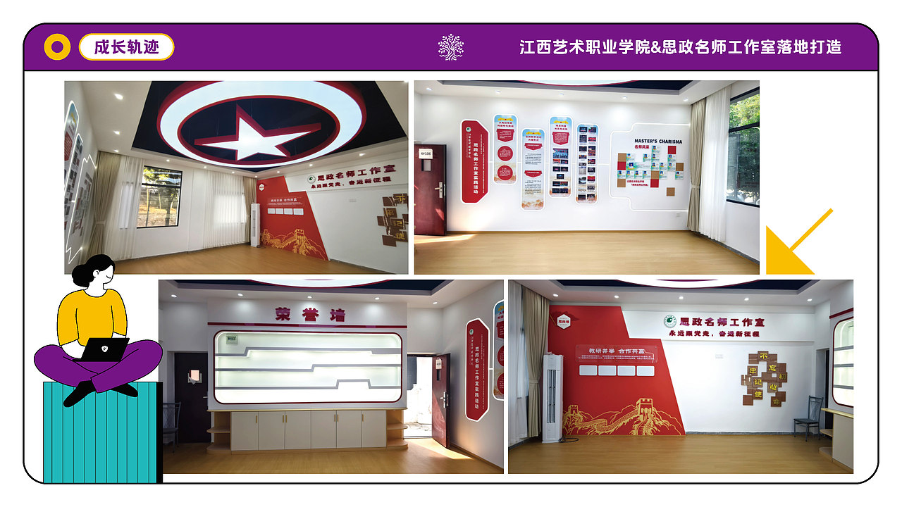 2025年度主题空间活动氛围校园文化打造（图ZNDAzOTU1OTM2） - 其他空间 - 站酷设计师树文夕文原创素材 - 站酷ZCOOL