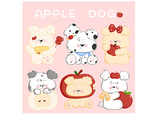 apple dog