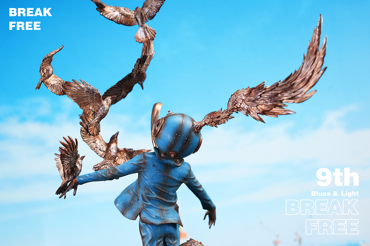 藏克九周年雕塑作品合集 | 蜕变新生（图ZNDAzOTYwNTI4） - 玩具 - 站酷设计师宅仔原创素材 - 站酷ZCOOL