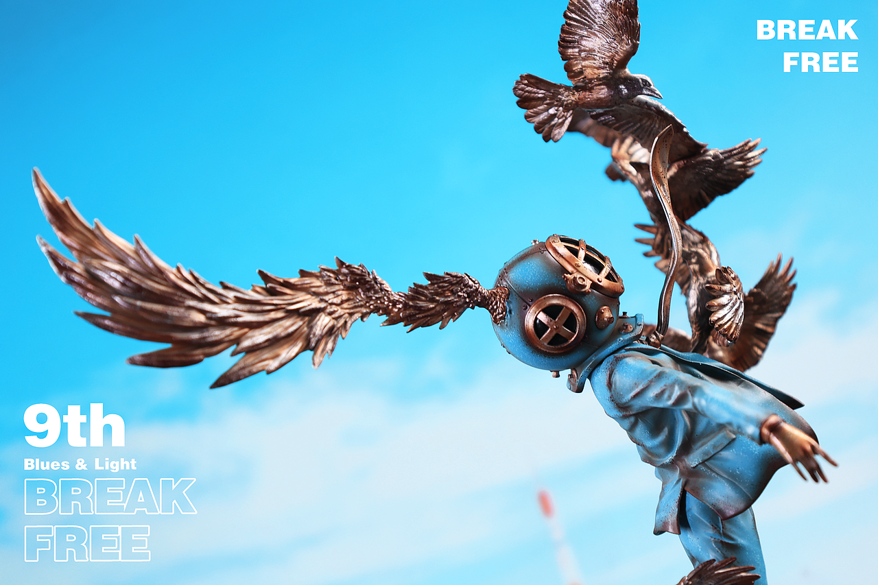 藏克九周年雕塑作品合集 | 蜕变新生（图ZNDAzOTYwNTI0） - 玩具 - 站酷设计师宅仔原创素材 - 站酷ZCOOL