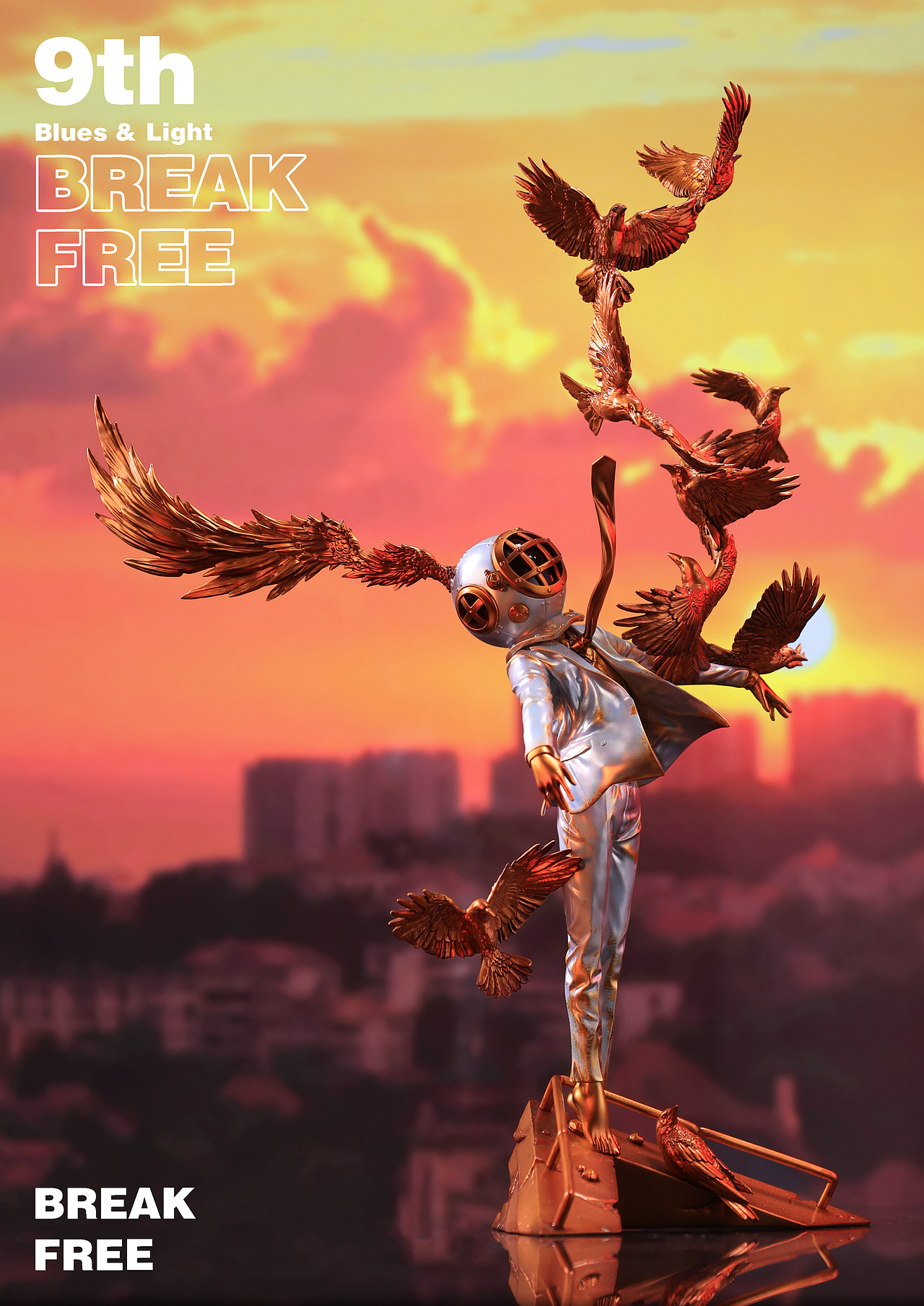 藏克九周年雕塑作品合集 | 蜕变新生（图ZNDAzOTYwNjAw） - 玩具 - 站酷设计师宅仔原创素材 - 站酷ZCOOL