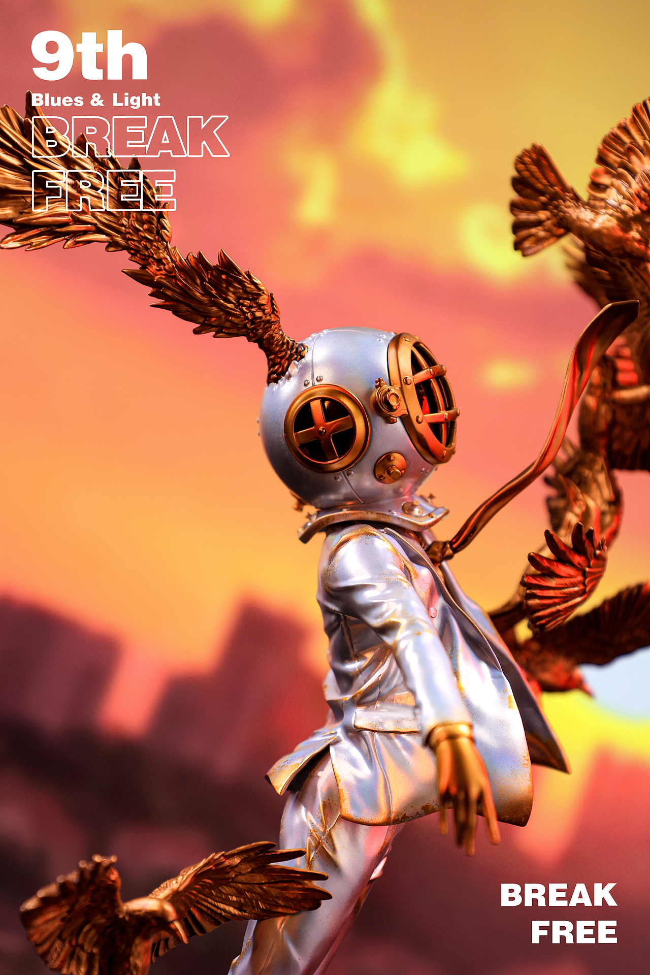 藏克九周年雕塑作品合集 | 蜕变新生（图ZNDAzOTYwNjM2） - 玩具 - 站酷设计师宅仔原创素材 - 站酷ZCOOL