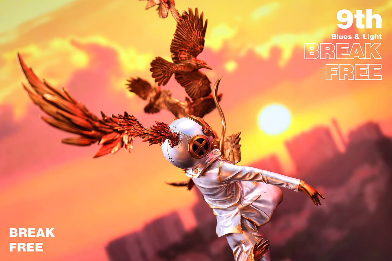 藏克九周年雕塑作品合集 | 蜕变新生（图ZNDAzOTYwNjI4） - 玩具 - 站酷设计师宅仔原创素材 - 站酷ZCOOL