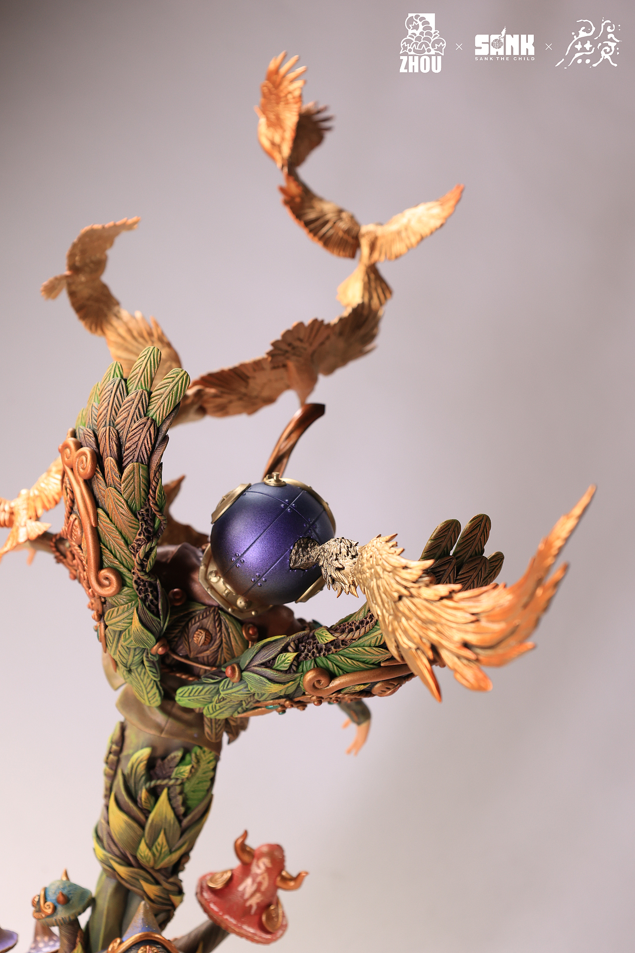 藏克九周年雕塑作品合集 | 蜕变新生（图ZNDAzOTYyNzIw） - 玩具 - 站酷设计师宅仔原创素材 - 站酷ZCOOL