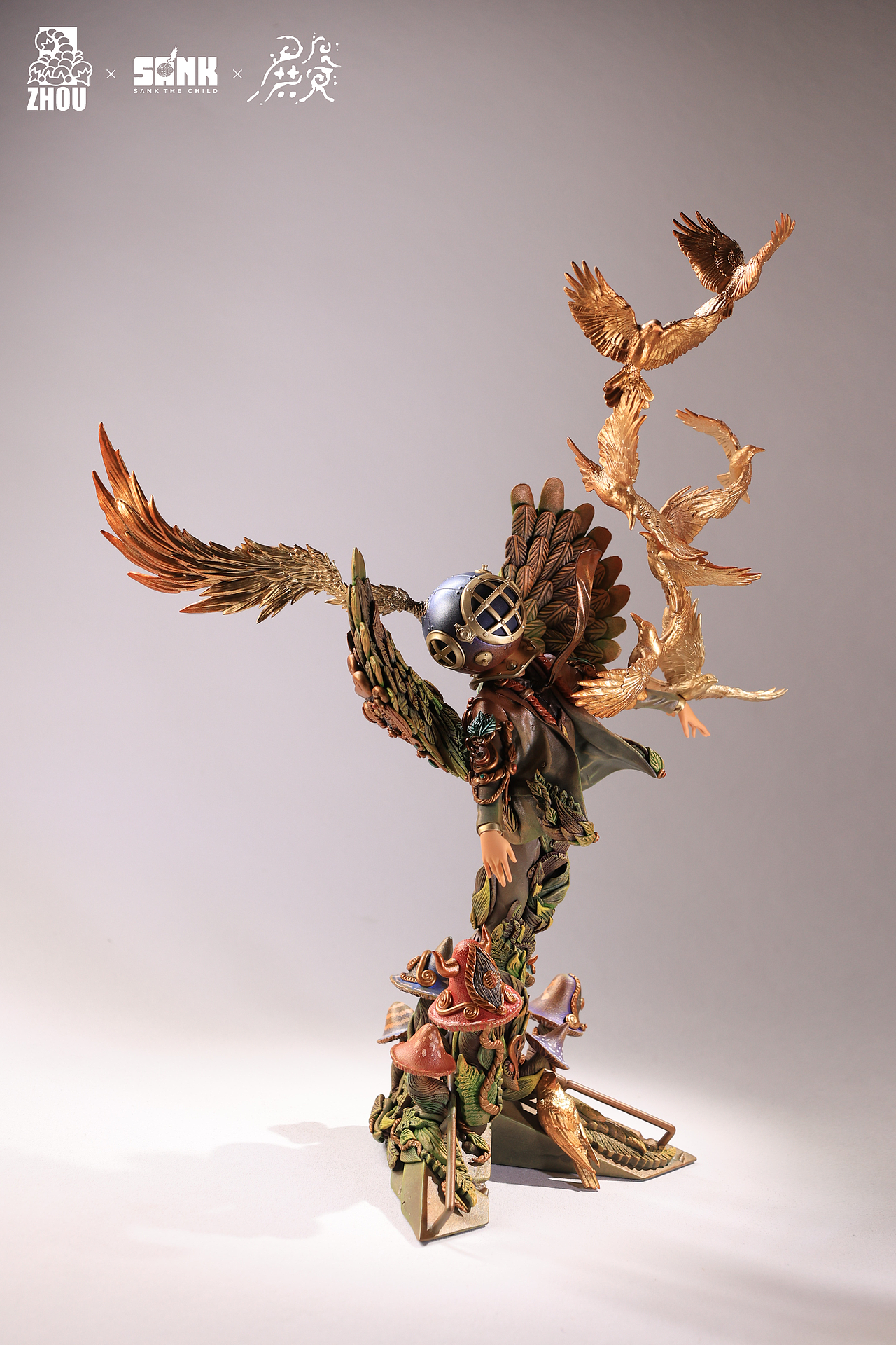 藏克九周年雕塑作品合集 | 蜕变新生（图ZNDAzOTYyNjky） - 玩具 - 站酷设计师宅仔原创素材 - 站酷ZCOOL