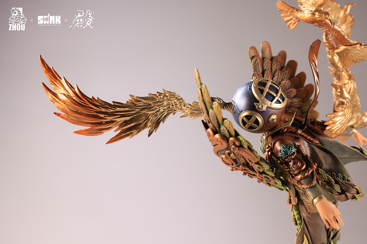 藏克九周年雕塑作品合集 | 蜕变新生（图ZNDAzOTYyNjk2） - 玩具 - 站酷设计师宅仔原创素材 - 站酷ZCOOL