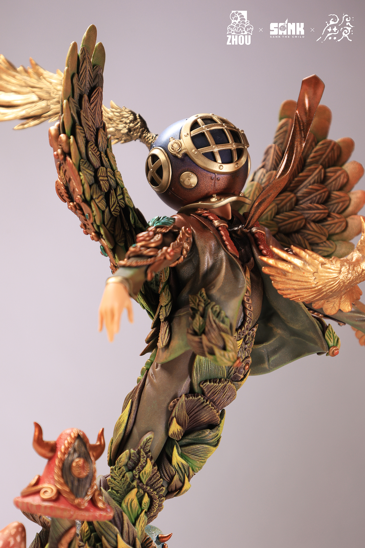 藏克九周年雕塑作品合集 | 蜕变新生（图ZNDAzOTYyNzE2） - 玩具 - 站酷设计师宅仔原创素材 - 站酷ZCOOL